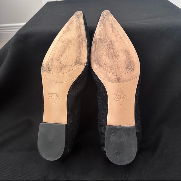 Zara Lace Flats - Picture 5 of 5